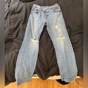 Levi’s 501 Fitted Skinny Jeans